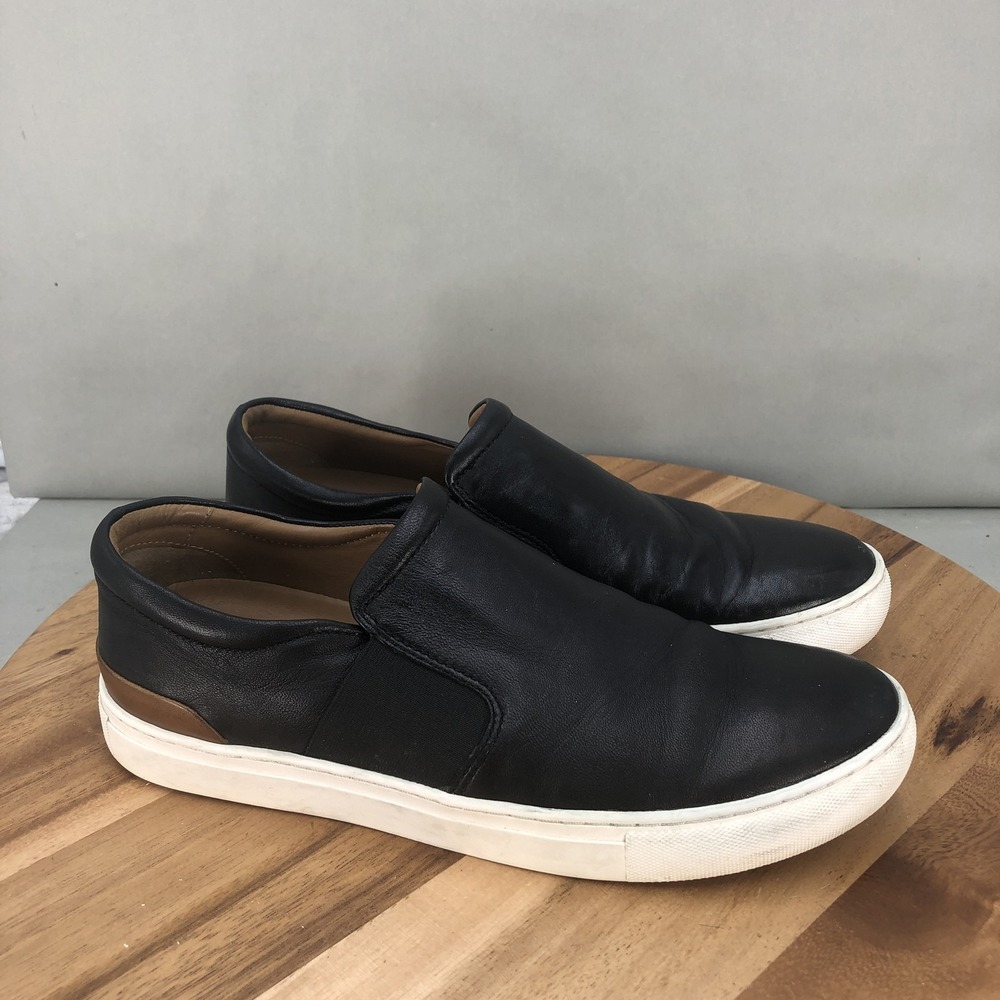 Johnston & Murphy Shoes Mens Size 8.5 Leather Slip On Comfort Casual Loafers